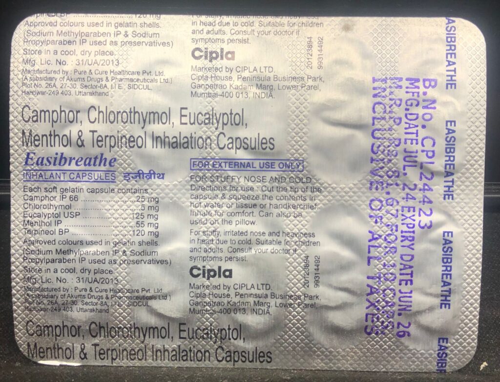 Easybreath Capsule